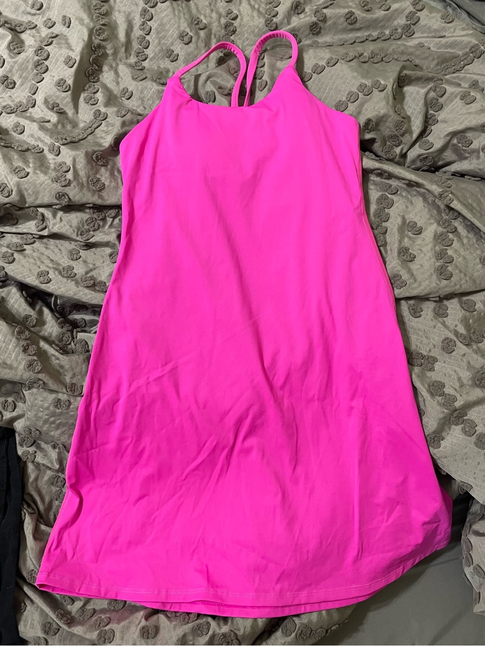 Amazon Women’s Hot Pink Athletic Tank Dress